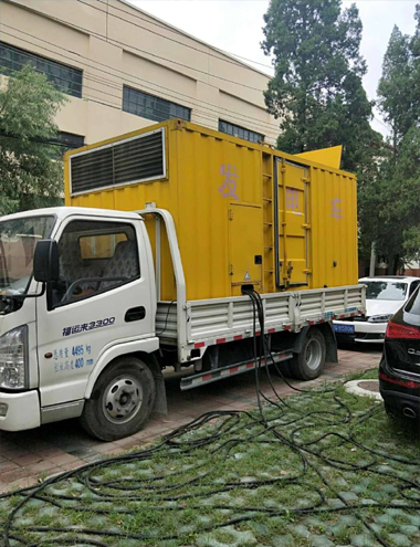 龙潭发电车出租-柴油发电机组排烟系统设计要求及其考虑因素